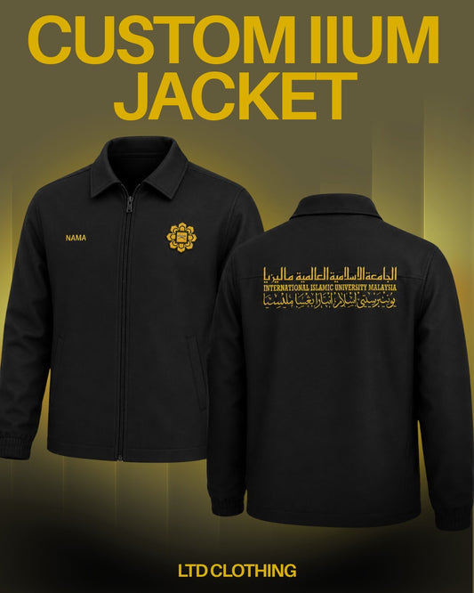 IIUM JACKET WITH BACK WORDING